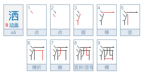 撒遍的近义词是什么